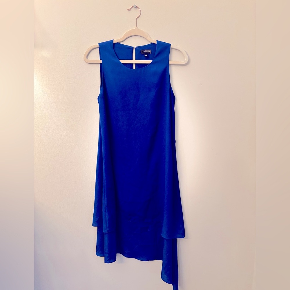 Blue Tiered Dress